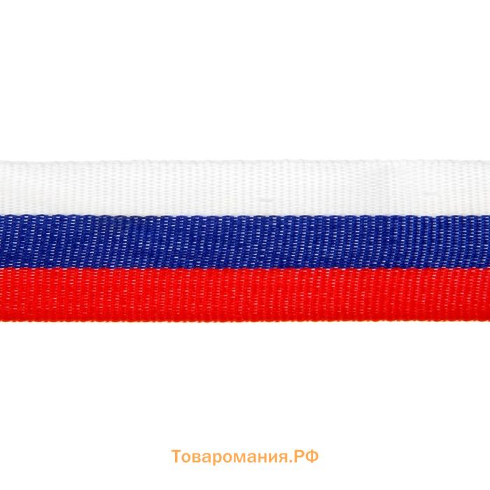 Медаль призовая 029, d= 5 см. 2 место. Цвет серебро. С лентой