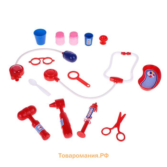 Игровой набор «Доктор №2», в чемоданчике, 14 предметов