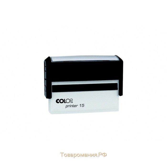 Штамп автоматический самонаборный COLOP Printer 15 SET, 2 строки, 1 касса, чёрный