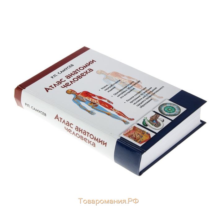 Атлас анатомии человека. Учебное пособие для студентов учреждений среднего профессионального образования. Самусев Р. П.