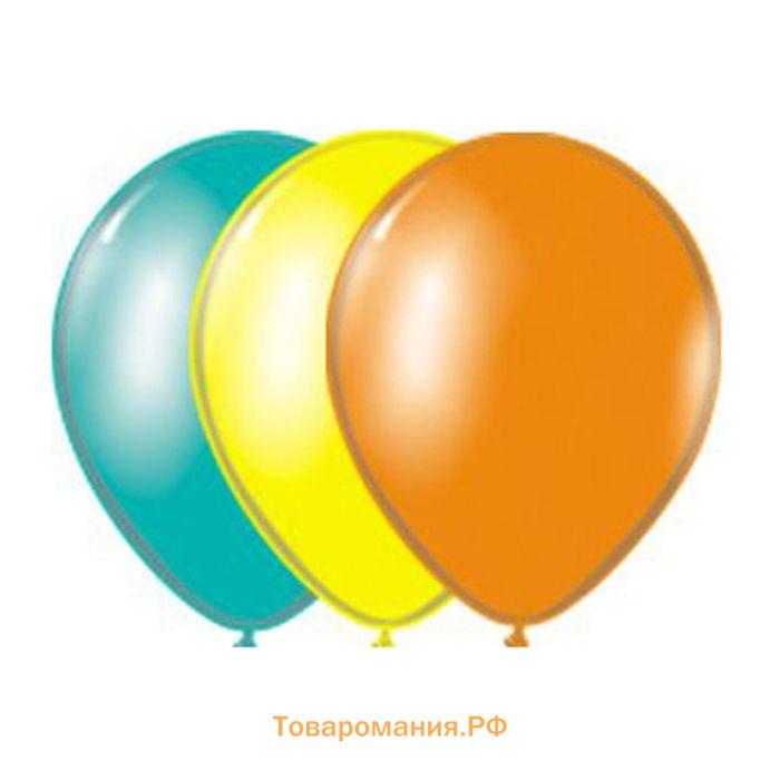 Воздушные шары латексные 14", 50 шт., МИКС