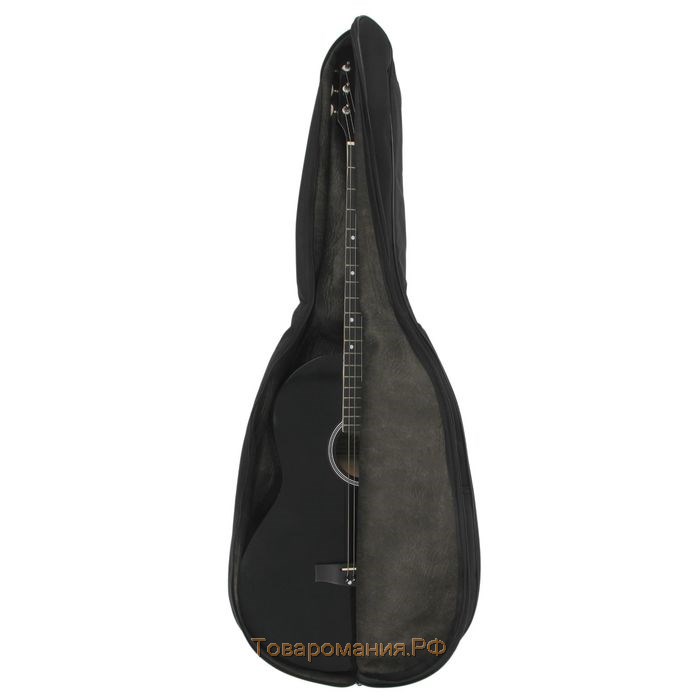 Чехол гитарный классический утеплённый, с 2 ремнями, 110 х 42 х 13 см
