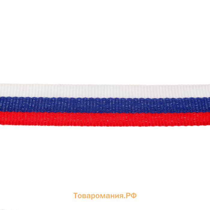 Медаль призовая серебро 058, d=5 см, 2 место, с лентой