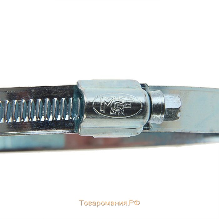 Хомут червячный MGF, диаметр 25-40 мм, ширина ленты 12 мм, оцинкованный