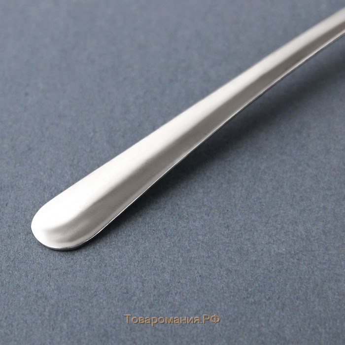 Вилка столовая «Нордик», длина 17,4 см, толщина 1,2 мм, цвет серебряный