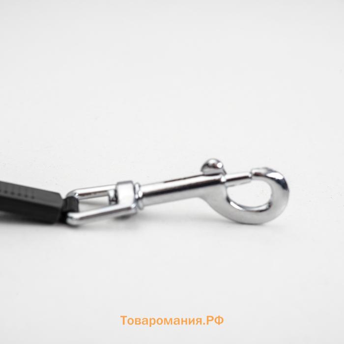 Рулетка с принтом "Стрим", 3 м, вес животного до 12 кг, расцветка нежные цветы