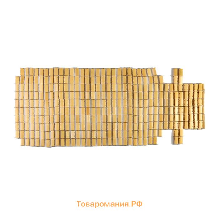 Накидка-массажер TORSO, на сиденье с капюшоном, 43×109 см, бамбук, бежевый