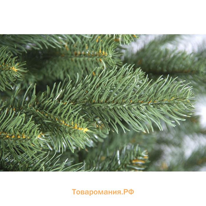 Искусственная ёлка литая Max Christmas «Купеческая», 180 см, d нижнего яруса 130 см, ветки шарнирные