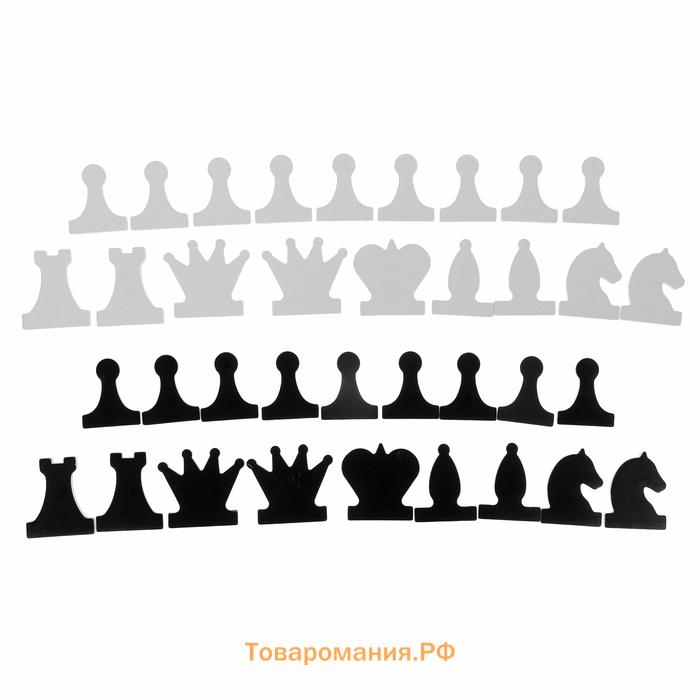 Шахматы демонстрационные, магнитные, 73×73 см