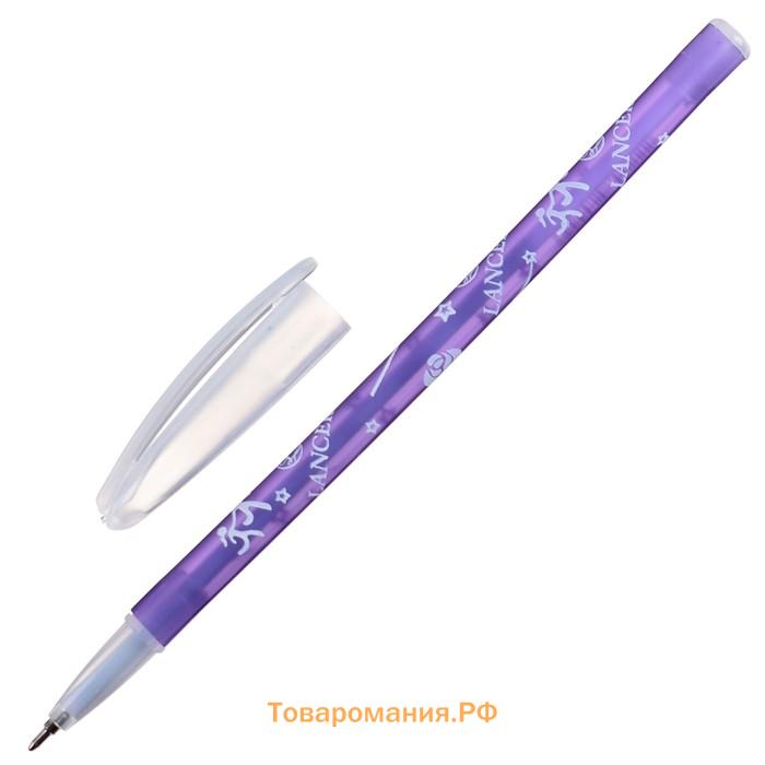 Ручка шариковая, 0.5 мм, стержень синий, корпус с рисунком, цветная, тонированная, МИКС