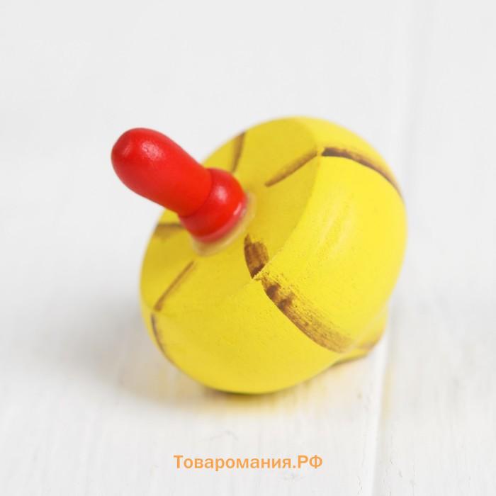 Волчок «Овощи и фрукты», МИКС