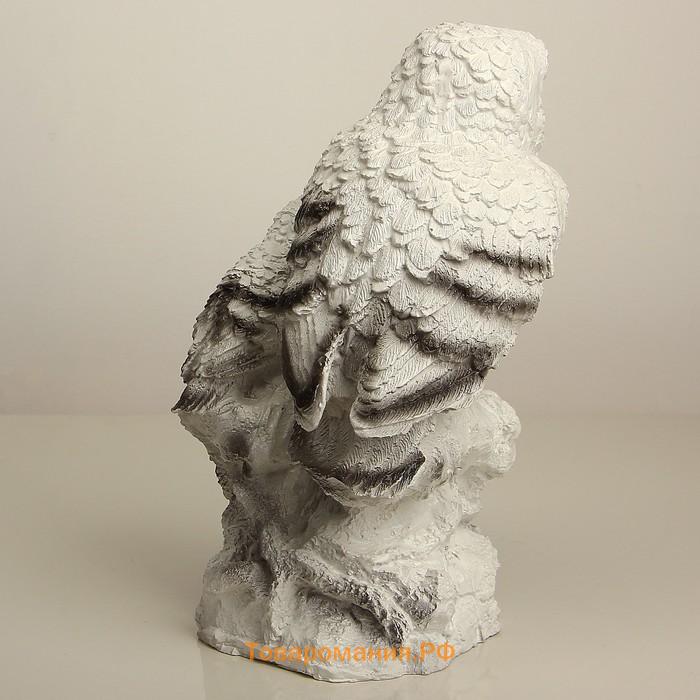 Садовая фигура из гипса «Совы полярные», 36×18×19 см