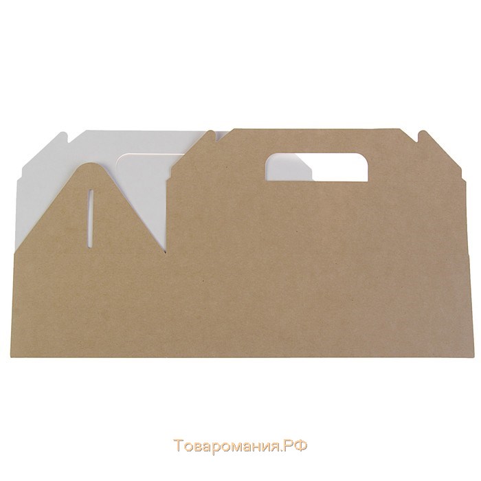 Коробка с ручками, 28,8 х 14,2 х 9,8 см