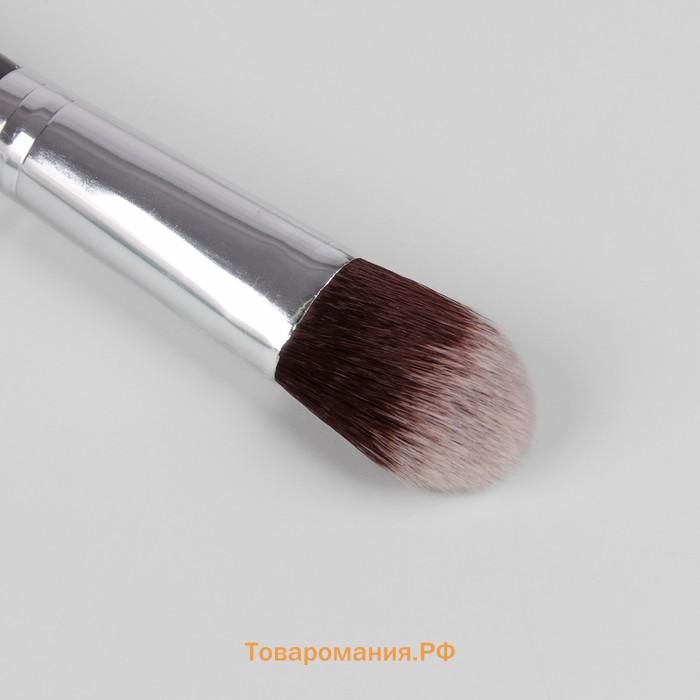 Кисть для макияжа Brush GRAPHITE, 17 (±1) см, тёмно-серый