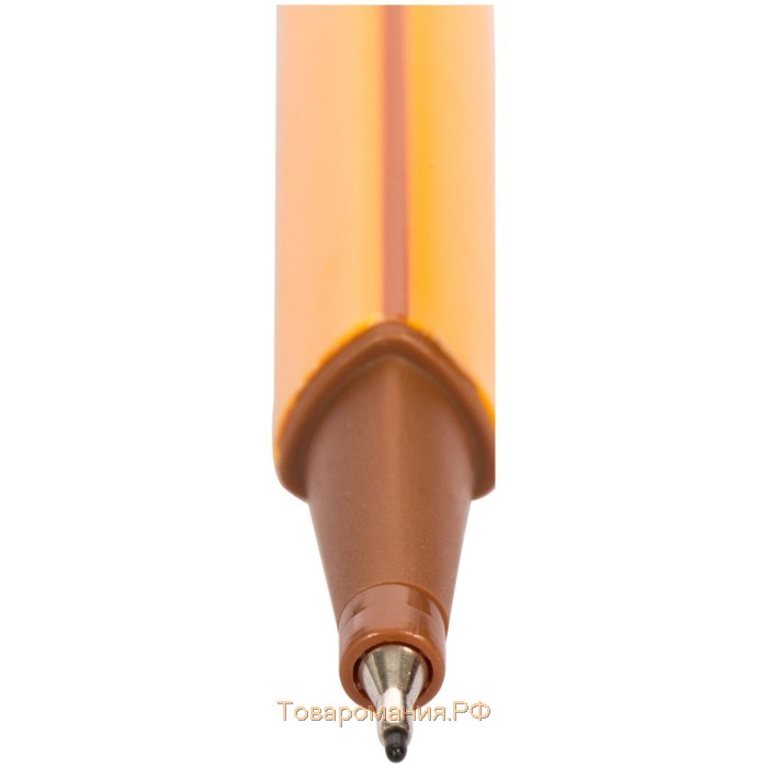 Ручка капиллярная Berlingo Rapido, 0,4 мм, трёхгранная, стержень коричневый
