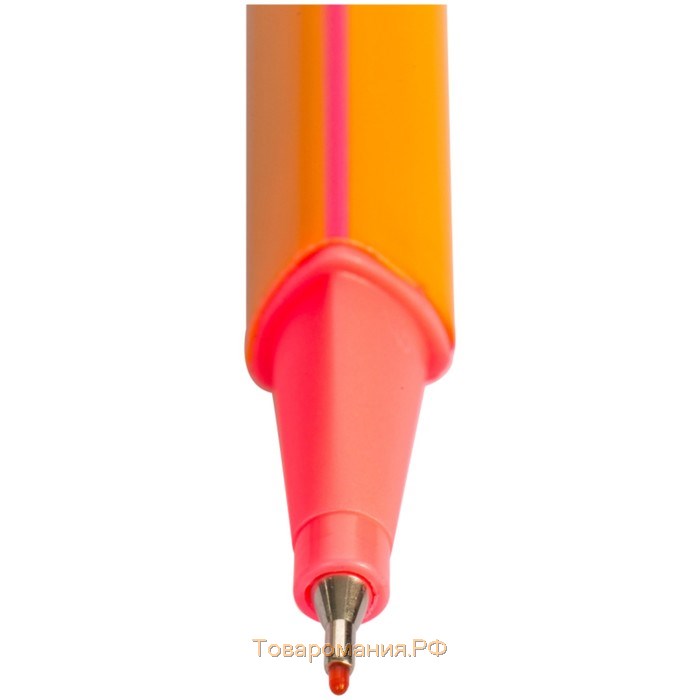 Ручка капиллярная Berlingo Rapido, 0,4 мм, трёхгранная, стержень розовый