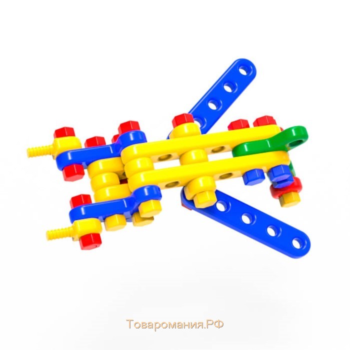 Конструктор пластиковый «Авиагруппа», 5 в 1, 121 деталей
