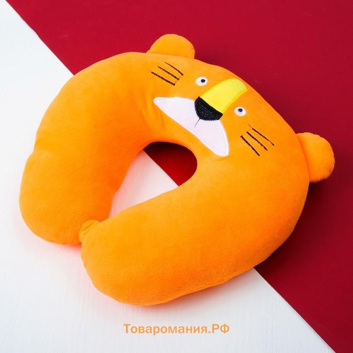 Подушка для путешествий на шею «Лев», маска для сна