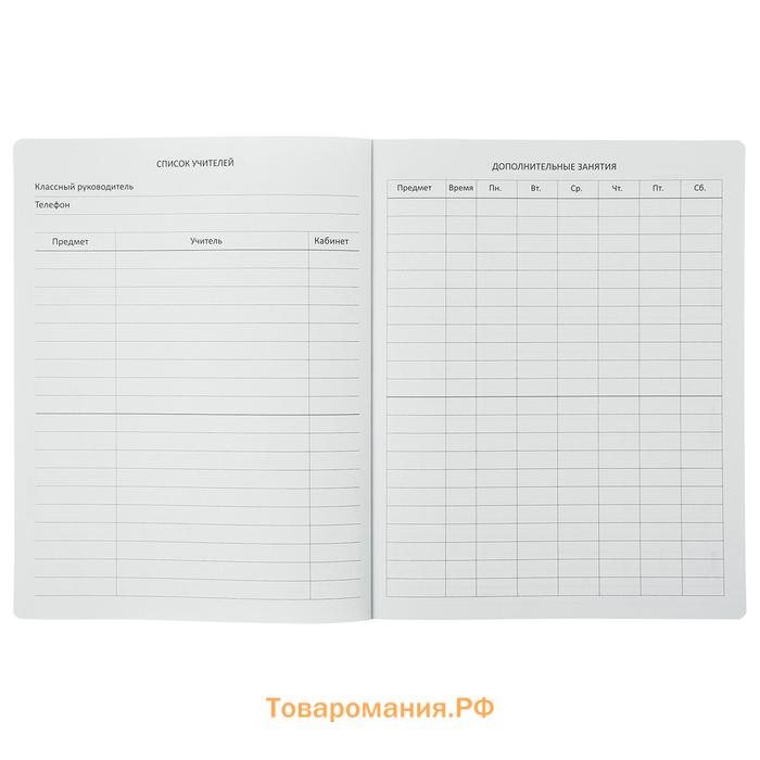 Дневник универсальный для 1-11 класса Croco Feel Inspired, твёрдая обложка, искусственная кожа, тиснение фольгой, ляссе, 48 листов