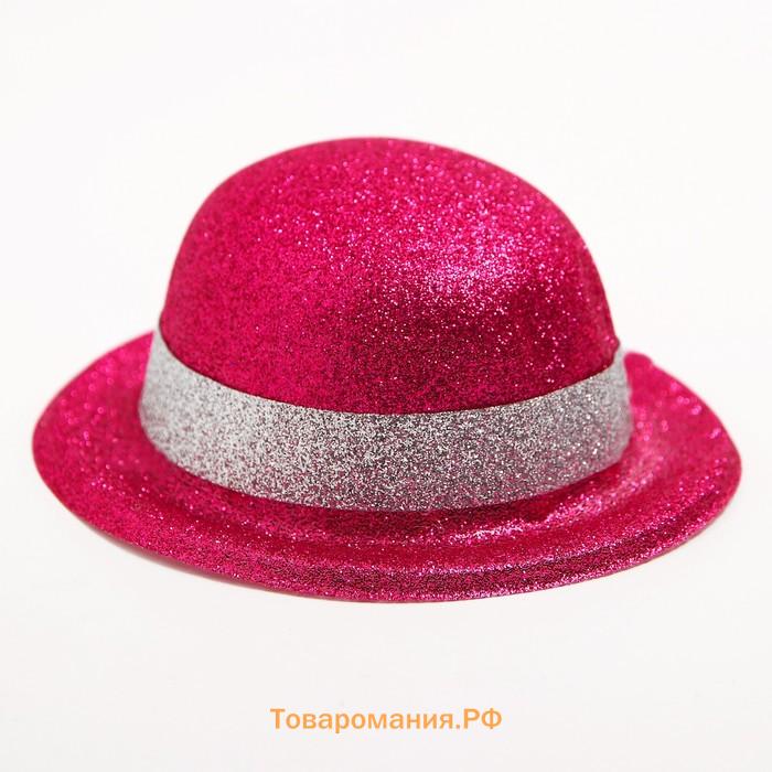 Карнавальная шляпка «Овал», на резинке, МИКС