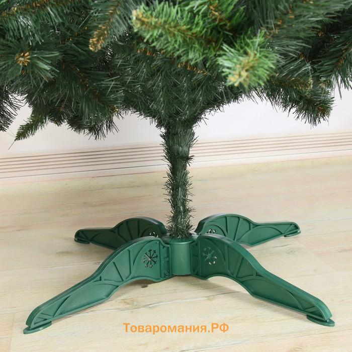 Искусственная ёлка «Рождественская», 220 см, d нижнего яруса 110 см, 700 веток