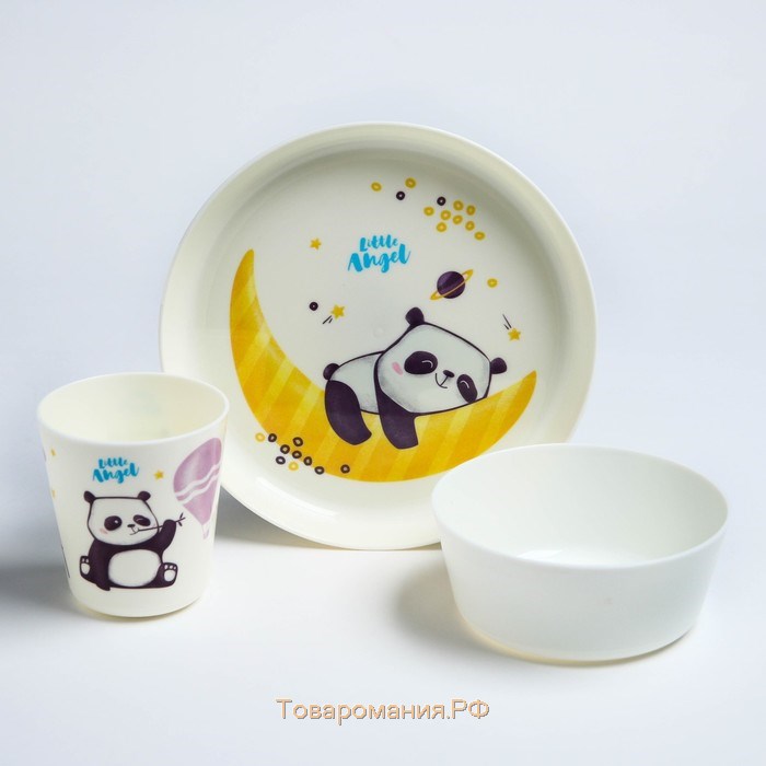 Детская посуда в наборе Play with Me Panda