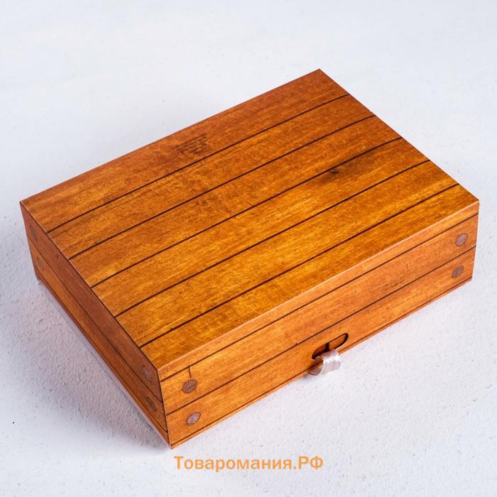 Коробка подарочная, упаковка, «Особый подарок», 20 х 18 х 5 см, БЕЗ ЛЕНТЫ