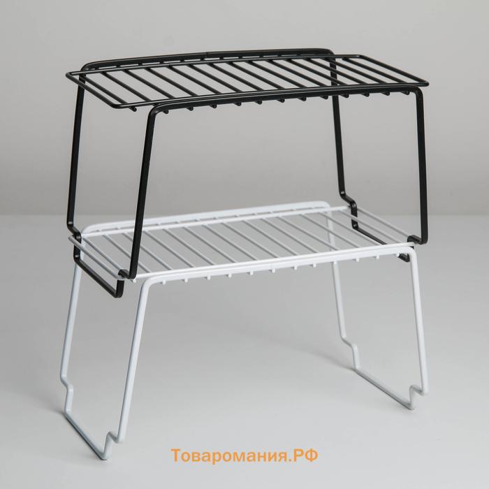 Полка универсальная , 25×14.3×14.6 см, белая