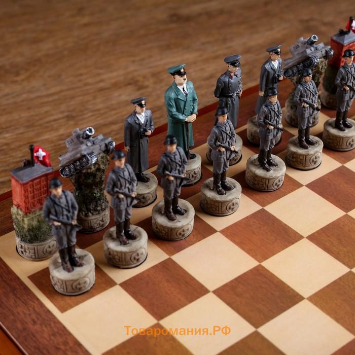 Шахматы подарочные «Победные», фигура из полистоуна, доска 36×36 см, король 8 см