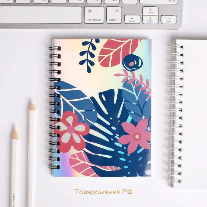 Подарочный набор Flamingo: ежедневник 40л, паспортная обложка