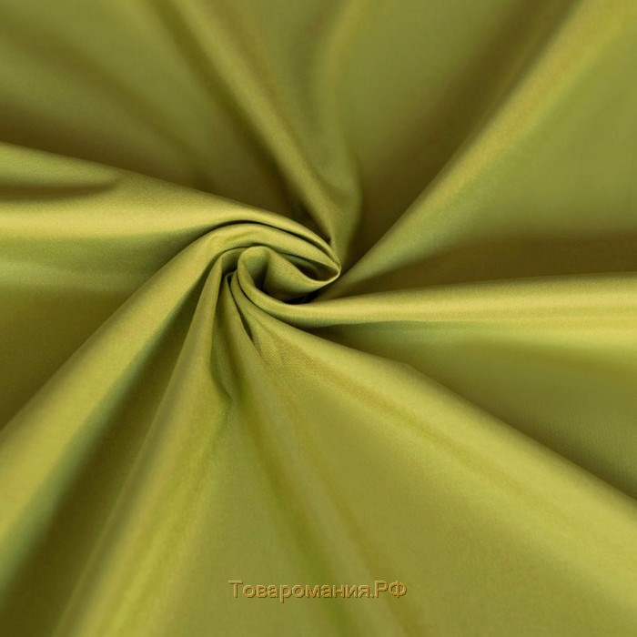 Негорючая портьера «Эллипс», размер 145 х 270 см, цвет зелёный