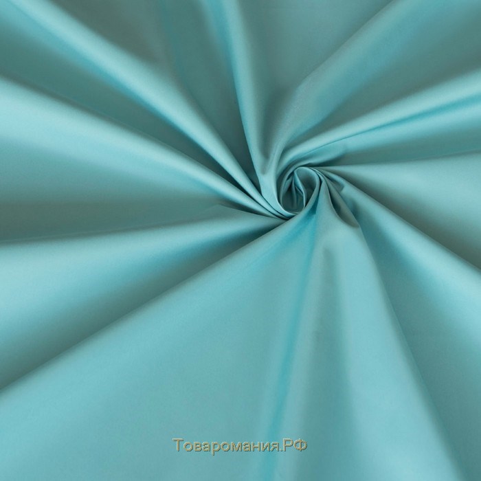 Негорючая портьера «Эллипс», размер 145 х 270 см, цвет голубой