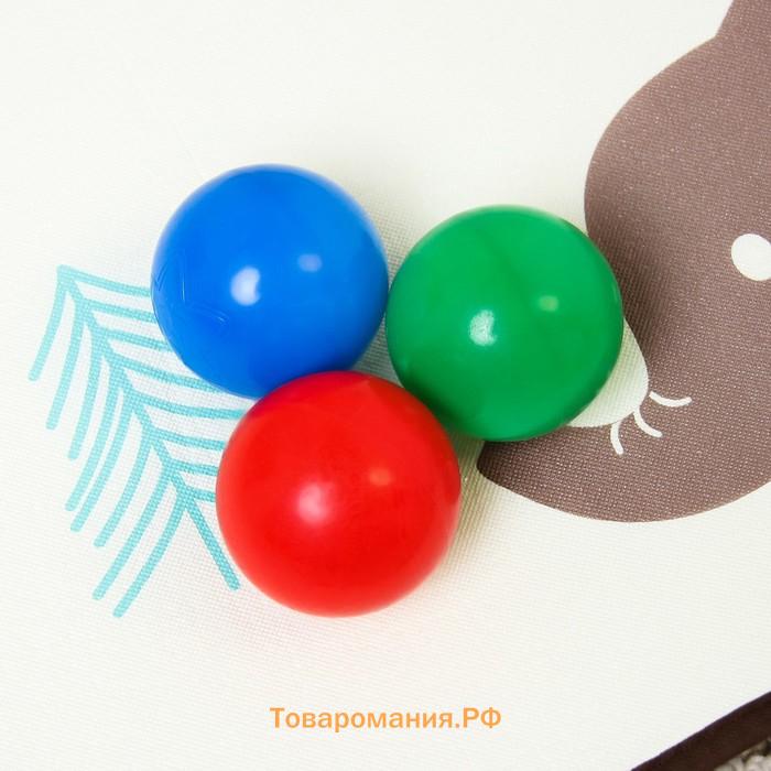 Игровой коврик для детей на фольгированной основе «Слоник», размер 180х150x0,5 см, Крошка Я