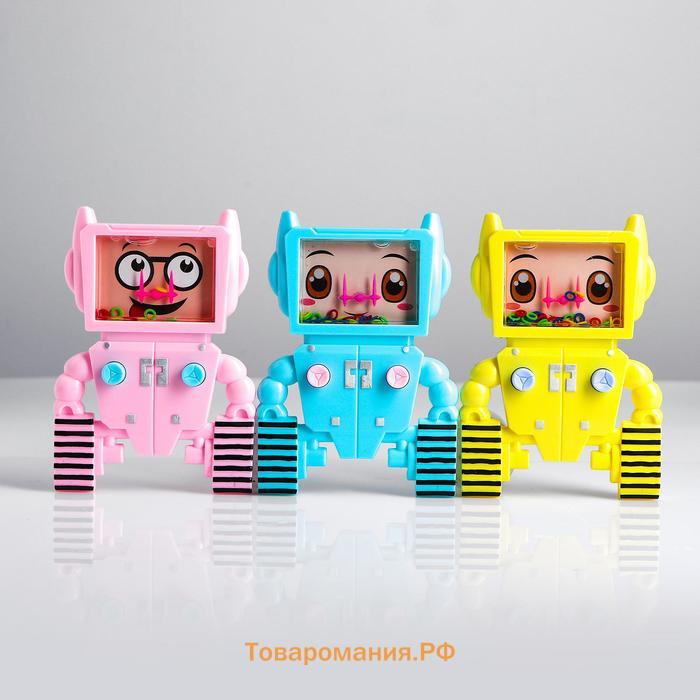 Водная игра с колечками «Робот», МИКС