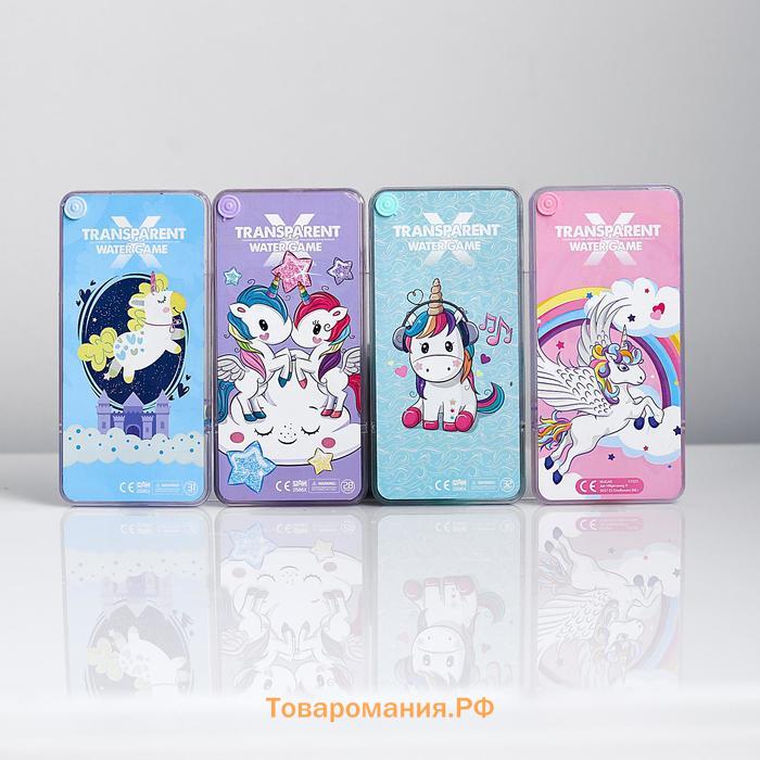Водная игра с колечками «Единорог», МИКС