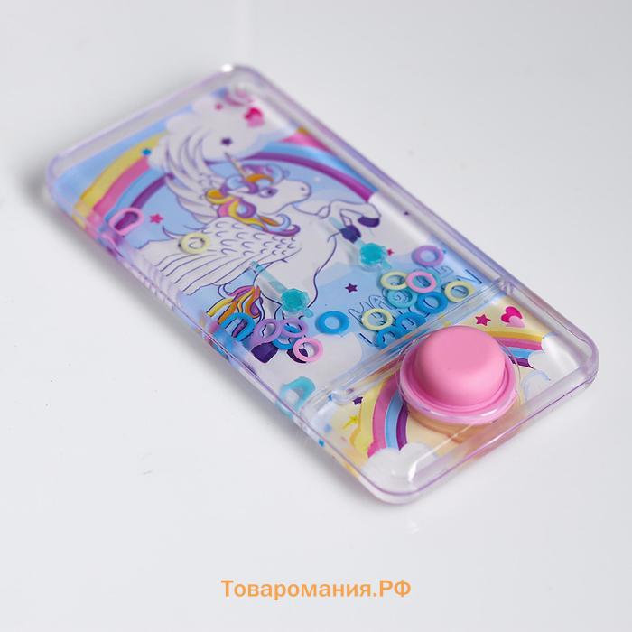Водная игра с колечками «Единорог», МИКС