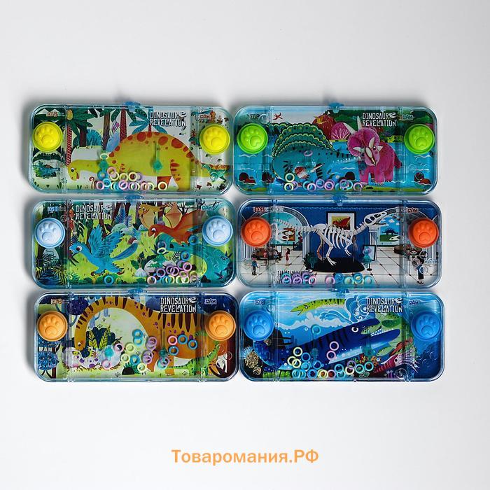 Водная игра с колечками «Динозавры», МИКС