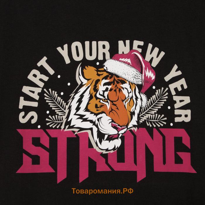 Пижама мужская новогодняя KAFTAN "Strong" р.50