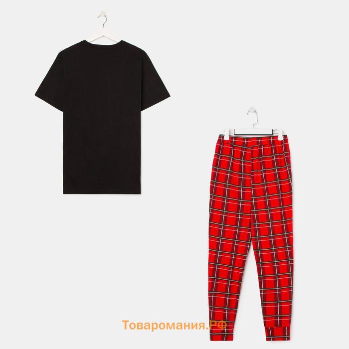 Пижама мужская новогодняя KAFTAN "Strong" р.50