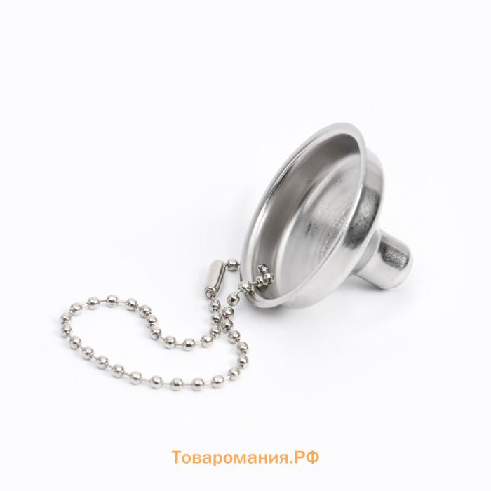 Фляжка BIG BOSS, нержавеющая сталь, 240 мл, с воронкой