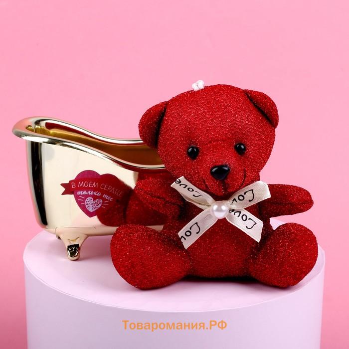 Мягкая игрушка «В моём сердце только ты», медведь, МИКС