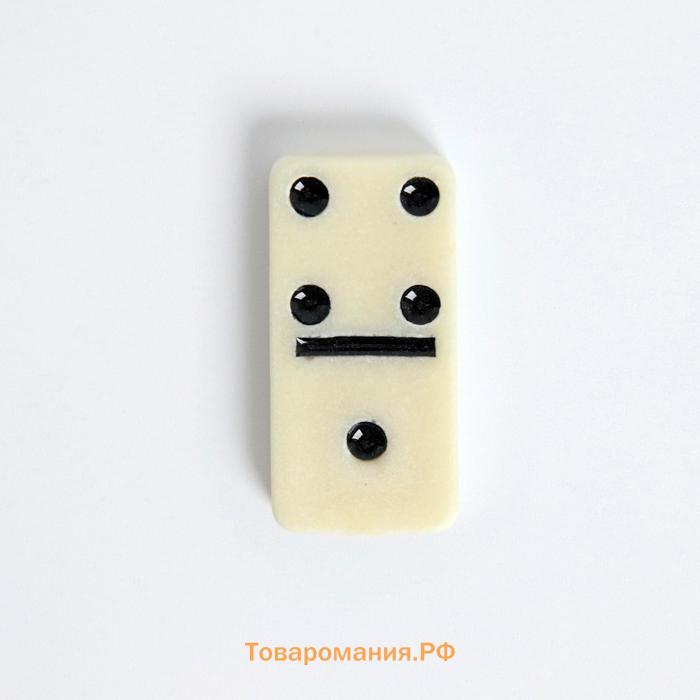 Домино классическое «Форкас», 28 шт., красный