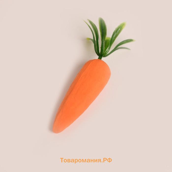 Набор декора на Пасху, Кролик, морковка, яйцо (7×15 см)