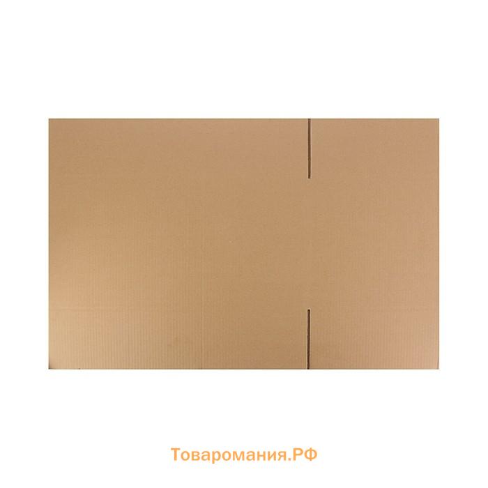 Коробка складная, бурая, 60×40×40 см