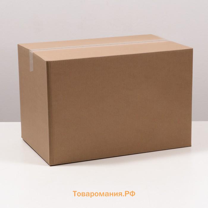 Коробка складная бурая 40×30×20 см