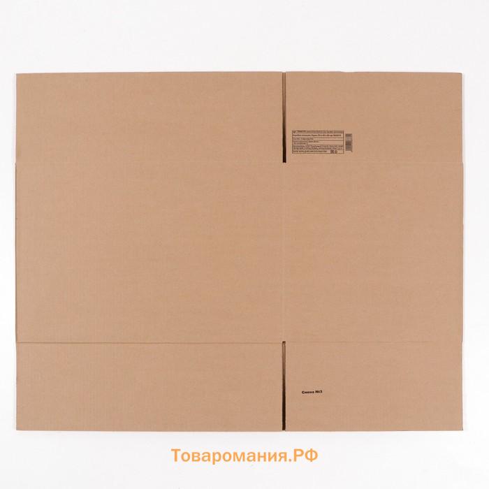 Коробка складная бурая 40×30×20 см