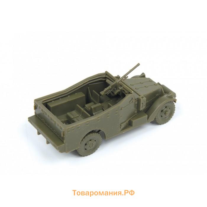 Сборная модель «Советский бронетранспортер М-3 Скаут с пулеметом» Звезда, 1/100, (6273)