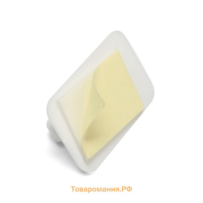 Держатель для проводов и гирлянд, 12 штук, белый