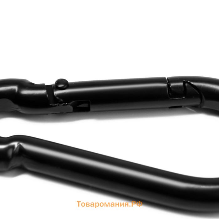 Карабин ТУНДРА krep, DIN5299С, 9×90 мм, черный, 1 шт.