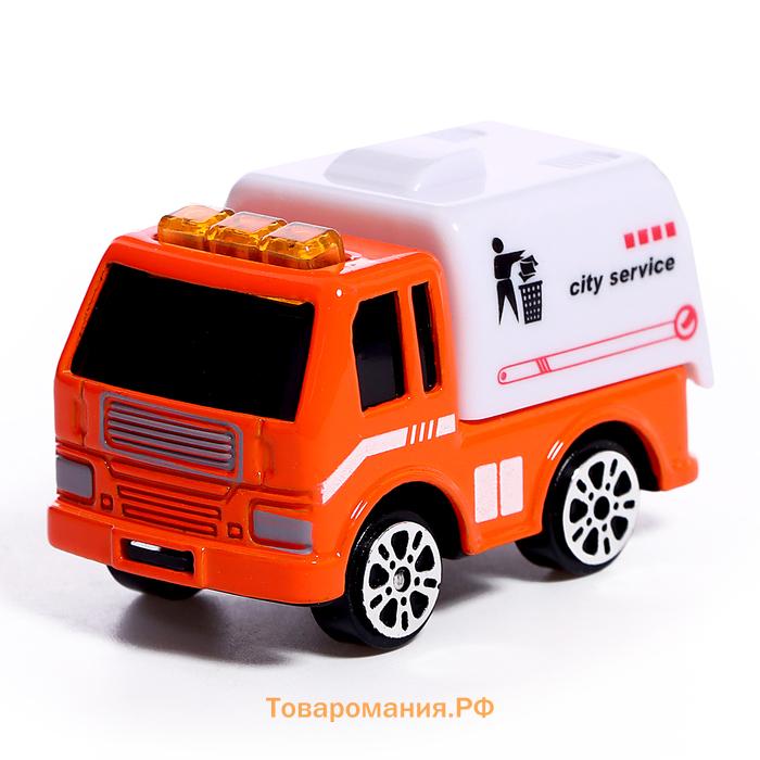 Набор металлических машинок «Мини», 6 штук, цвет МИКС